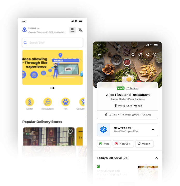 ParkThrough app screen